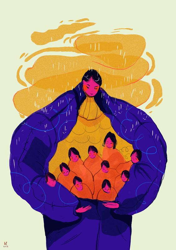 Ilustrație de Cristina Crețu